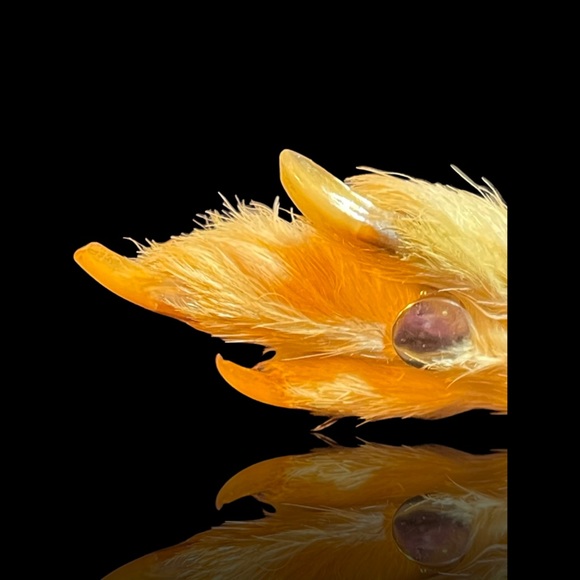 1960’s Vintage Scottish Kilt Pin Glass Caringhorm-Ward Brothers. 2.75” - Picture 5 of 16